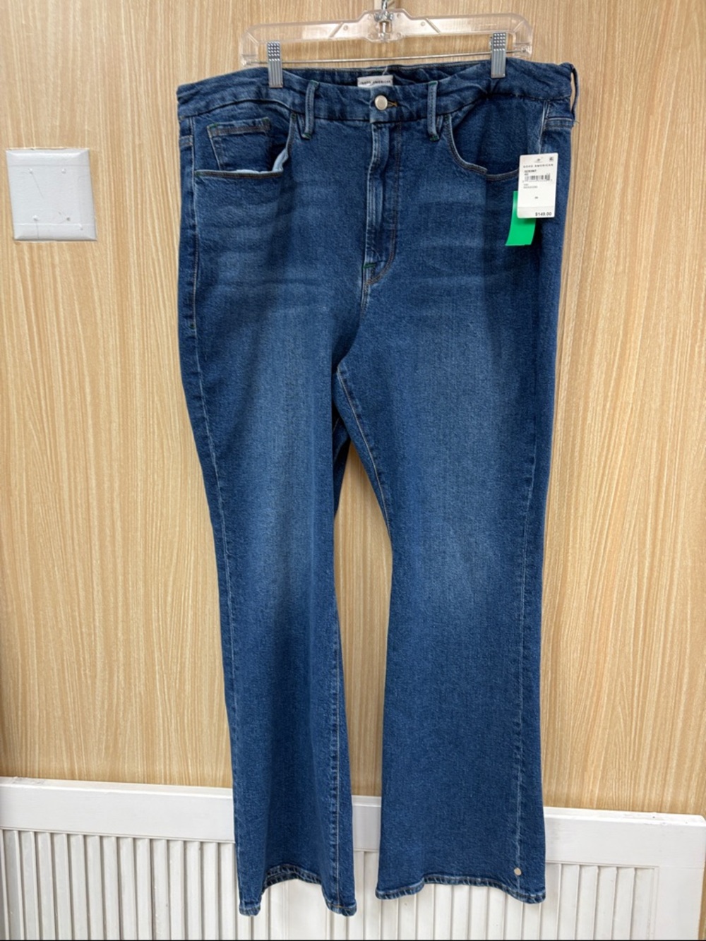 NWT Good American Boot Cut Jeans Size 20